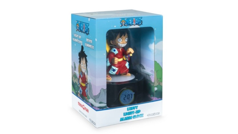 Teknofun One Piece: Luffy Light Up Alarm Clock (20cm)