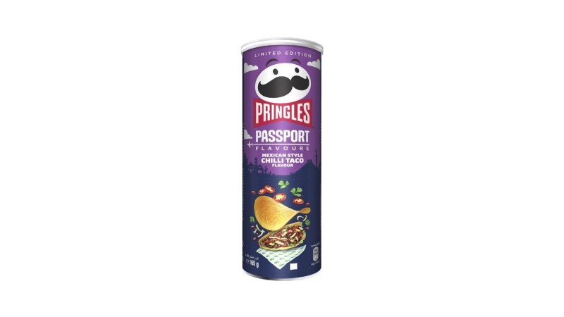 Pringles "Passport Flavours" Mexican Style - Chilli Taco (185 gr)