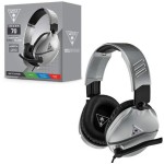 Turtlebeach Gaming Headset Recon70 Wired Silver(PS4/PS5/Xbox/Nintendo Switch) per Xbox per PS4