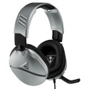 Turtlebeach Gaming Headset Recon70 Wired Silver(PS4/PS5/Xbox/Nintendo Switch) per Xbox per PS4