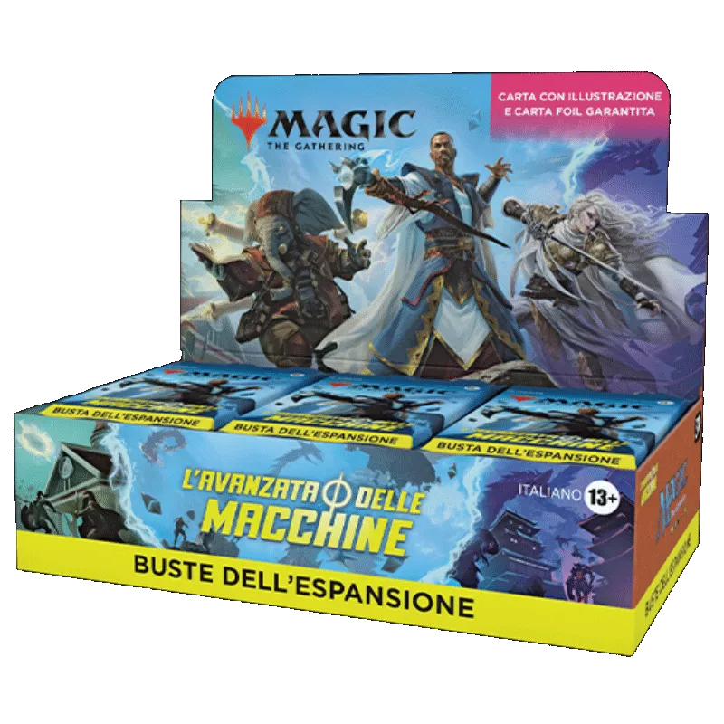 Magic The Gathering L'avanzata delle macchine- box buste espansione (ITA)
