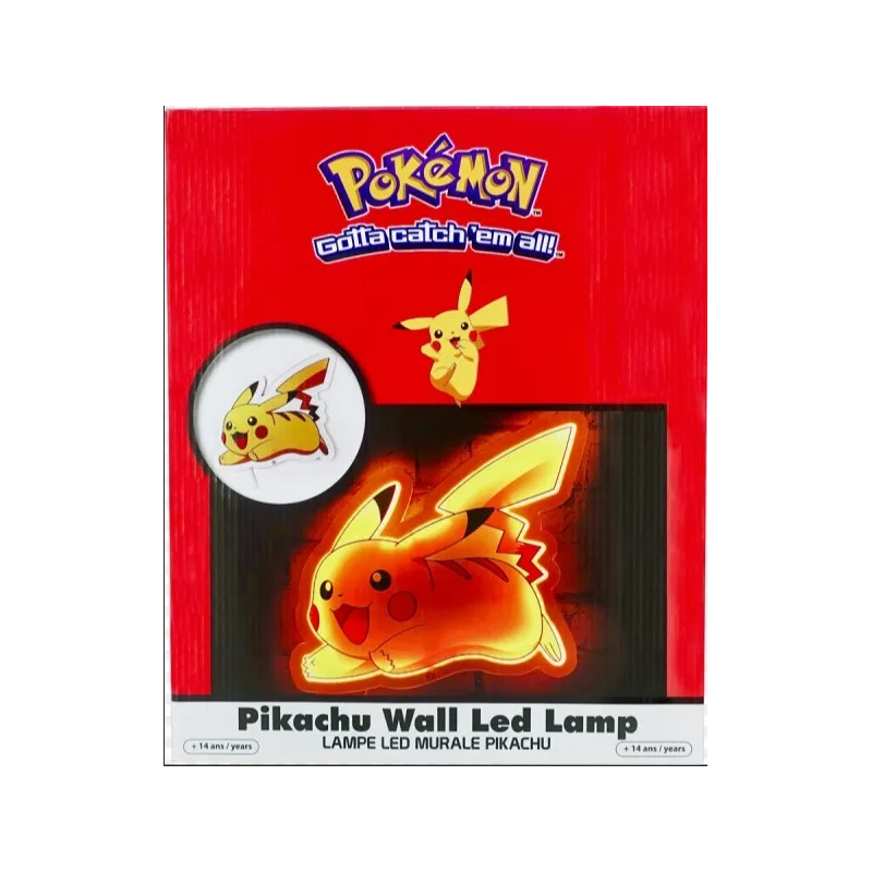 Teknofun Pokémon: Pikachu Wall Led Lamp