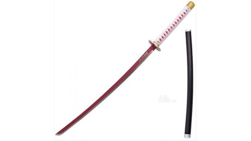 Katana non affilata Demon Slayer: Katana di Kanao Tsuyuri (110cm)