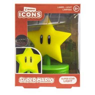 Paladone Icons: Super Mario Super Star Light (9cm)