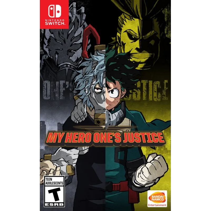 Cover Frontale My Hero One's Justice Nintendo Switch