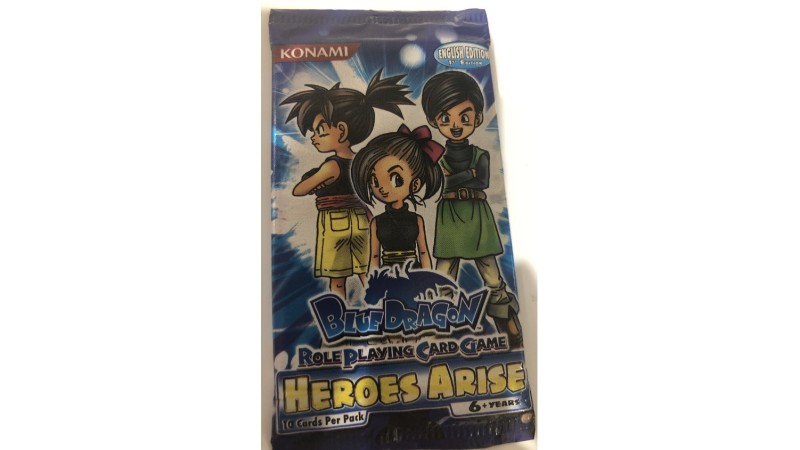 Blue Dragon Role Playing Card Game: Heroes Arise Booster (Ed. Ing)