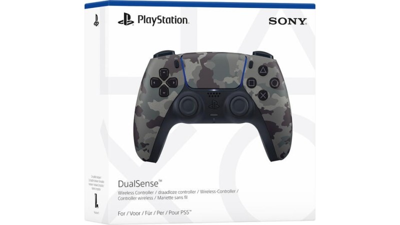 Sony Wireless Controller DualSense Grey Camouflage (PS5)