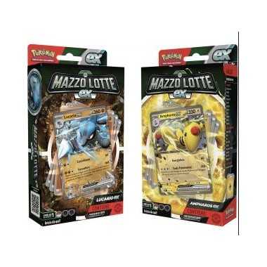 Pokémon Mazzo Lotte EX Ampharos EX/ Lucario EX (Ed. Ita)