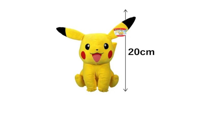 Pokémon Pikachu Peluche (20cm)