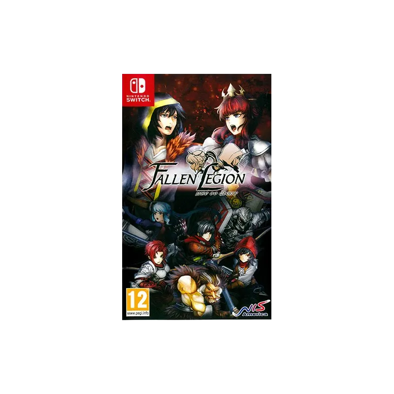 Cover Frontale Fallen Legion: Rise to Glory Nintendo Switch