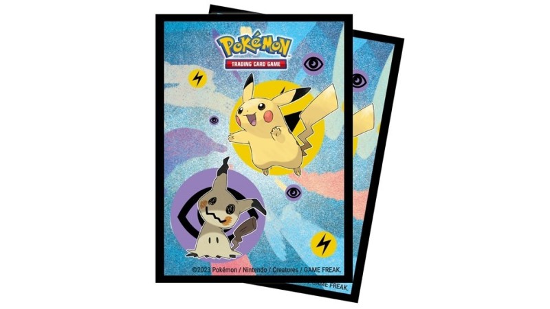 Ultra Pro Pokémon: Pikachu & Mimikyu Standard protector sleeves (65 Sleeves)