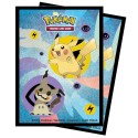 Ultra Pro Pokémon: Pikachu & Mimikyu Standard protector sleeves (65 Sleeves)