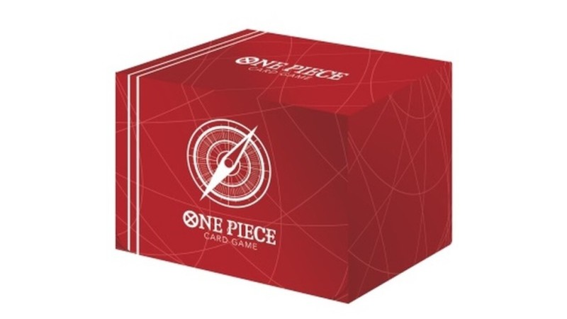 One Piece TCG: Clear Card Case Standard Red