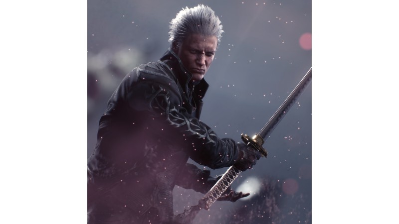 Katana non affilata Devil May Cry: Vergil Yamato (103cm)