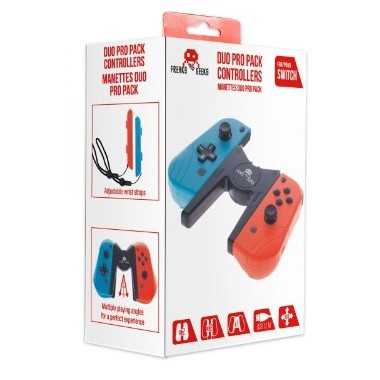 Freaks & Geeks: Duo Pro Pack Controller per Nintendo Switch Black