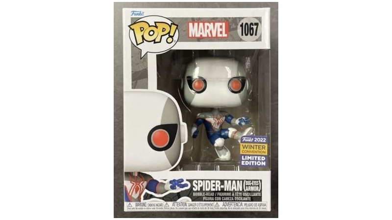 Funko Pop! Marvel Spider-Man (Bug-Eyes Armor)(1067)(2022 Winter Convention)