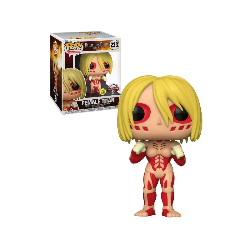 Funko Pop! Attack On Titan: Female Titan (15cm)(Glows In The Dark/Special Edition)(233)