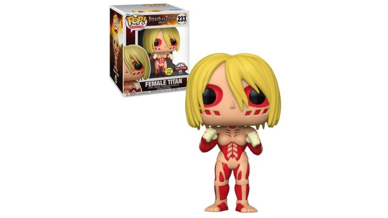 Funko Pop! Attack On Titan: Female Titan (15cm)(Glows In The Dark/Special Edition)(233)