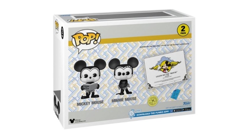 Funko Pop! Plane Crazy Mickey & Minnie Mouse (Special Edition)(2 Pack)