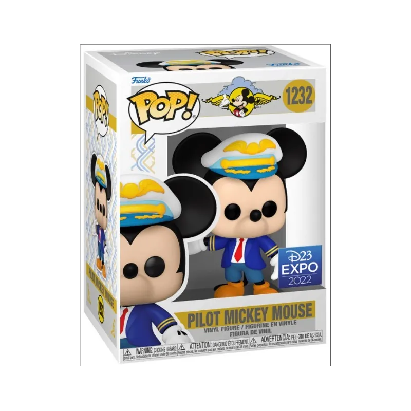 Funko Pop! Disney: Pilot Mickey Mouse (1232)(Special Edition)