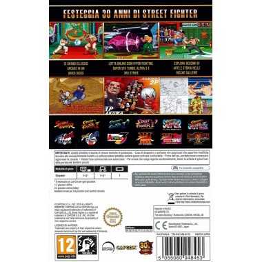 Cover Frontale Street Fighter 30th Anniversary Collection Nintendo Switch