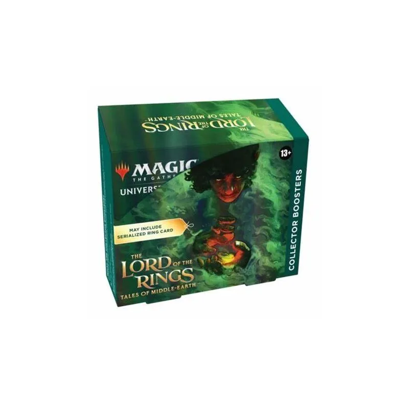 Magic The Gathering Universes Beyond: LOTR Tales of Middle-Earth Collector Boosters Box (Ed. Eng)(12 Boosters + 1 Topper)