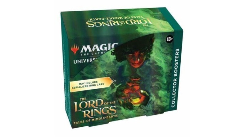 Magic The Gathering Universes Beyond: LOTR Tales of Middle-Earth Collector Boosters Box (Ed. Eng)(12 Boosters + 1 Topper)