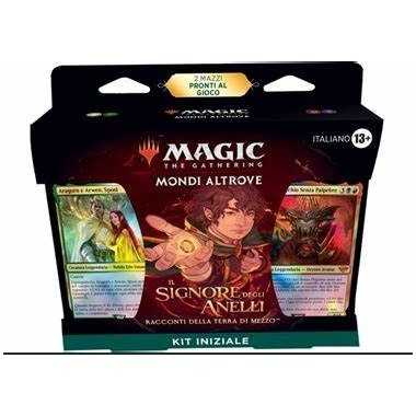 Magic The Gathering Mondi Altrove: LOTR Racconti della Terra di Mezzo Kit Iniziale (Ed. Ing)