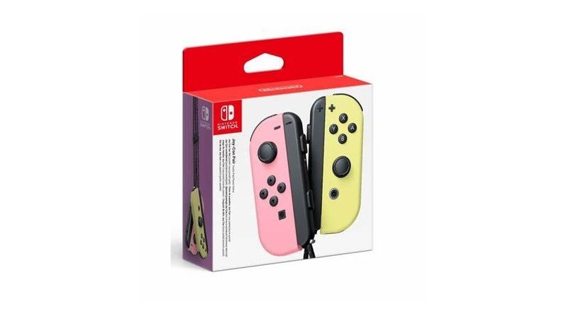 Nintendo Set 2 Joy-Con Pastel Pink/Pastel Yellow