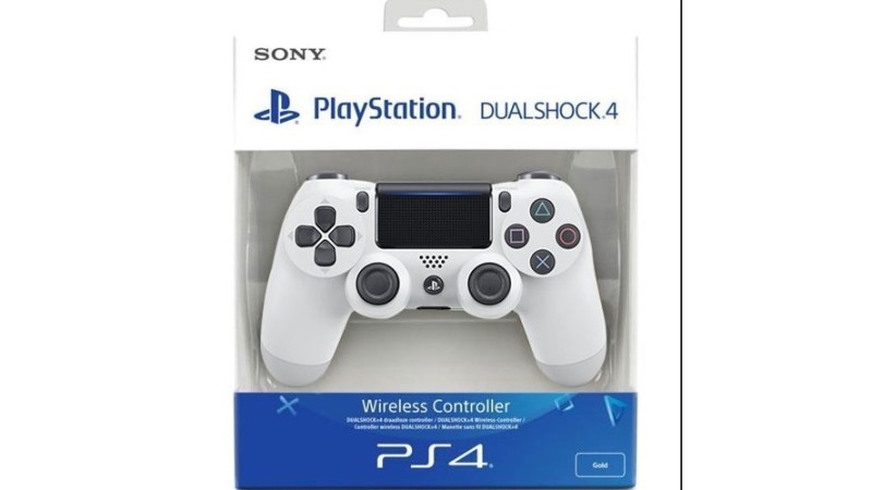 Sony Dualshock 4 Wireless Controller per PS4 Glacier White per PS4