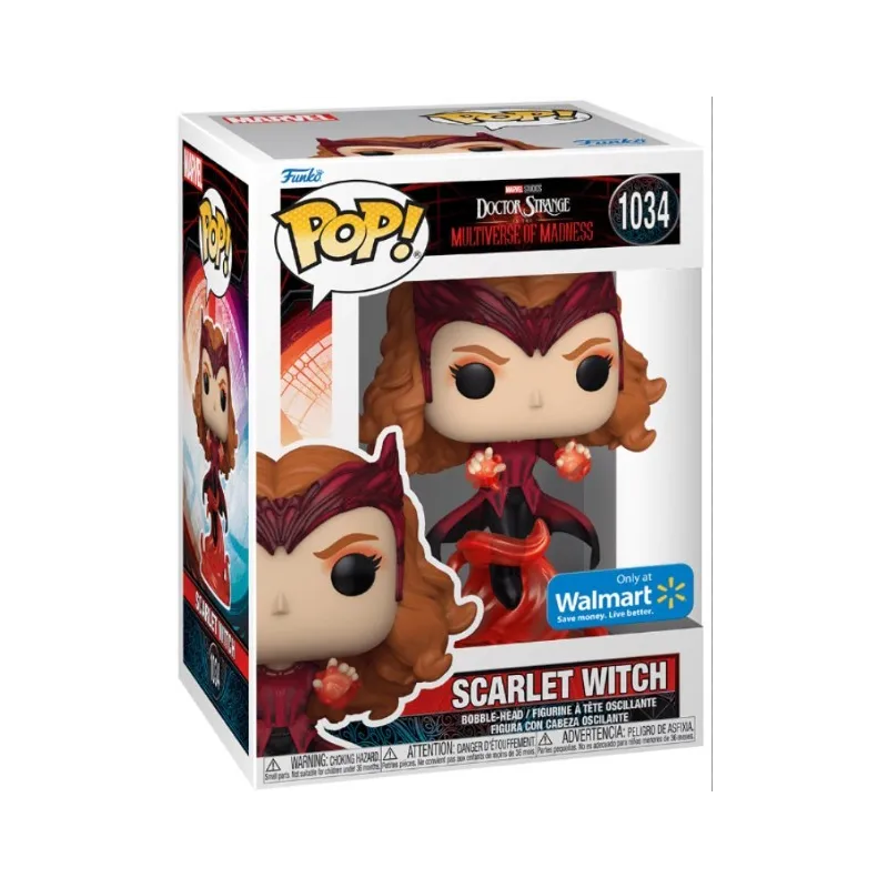 Funko Pop! Doctor Strange in the Multiverse of Madness: Scarlet Witch (1034)(Only at Walmart)