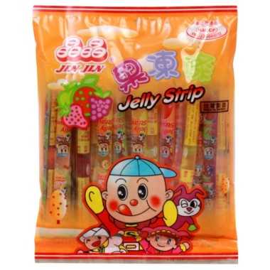 Jin Jin Jelly Strip Assorted 300gr