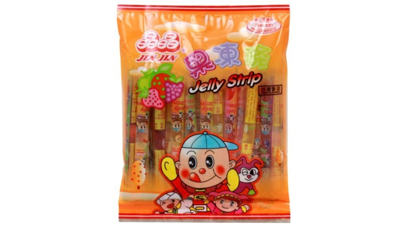 Jin Jin Jelly Strip Assorted 300gr