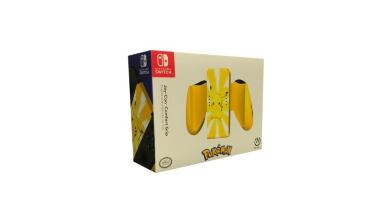 Nintendo Switch: Pikachu Joy-Con Comfort Grip (Box lievemente danneggiato)