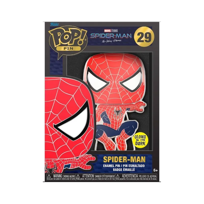 Funko Pop! Pin Spider-Man No Way Home: Spider-Man (29)(Glows in the Dark)