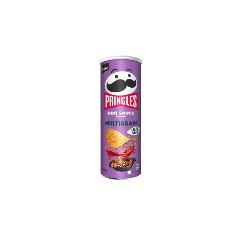 Pringles BBQ Sauce Flavour Multigrain 166gr