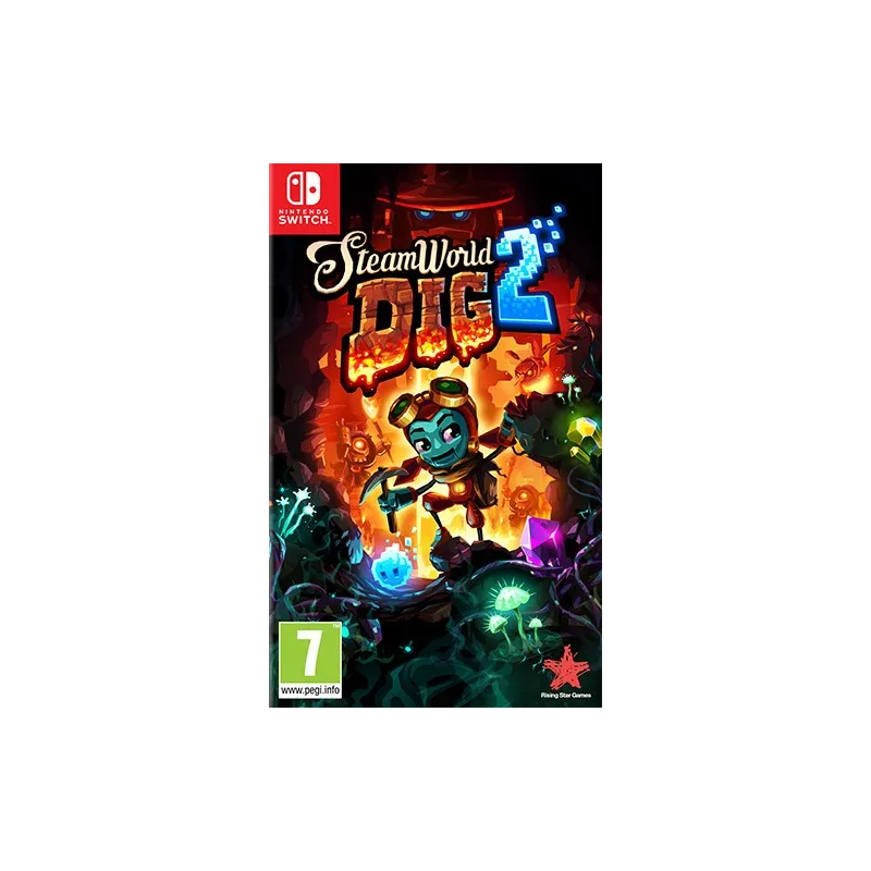 Cover Frontale Steamworld Dig 2 Nintendo Switch