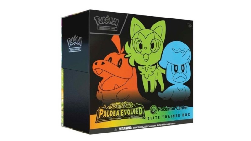 Pokémon Scarlet & Violet: Paldea Evolved Elite Trainer Box Pokémon Center (Ed. Ing)