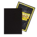 Dragon Shield 60 Black Matte Sleeves Japanese Size