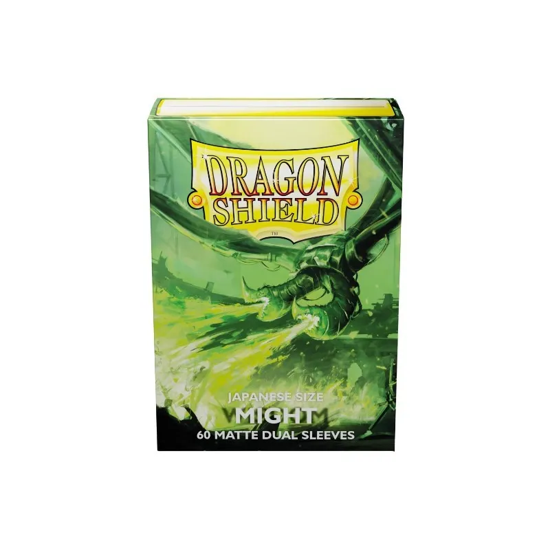 Dragon Shield 60 Might Matte Dual Sleeves Japanese Size