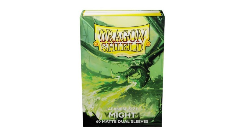 Dragon Shield 60 Might Matte Dual Sleeves Japanese Size