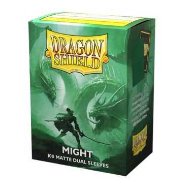 Dragon Shield 100 Might Matte Dual Sleeves