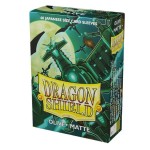 Dragon Shield 60 Olive Matte Sleeves Japanese Size