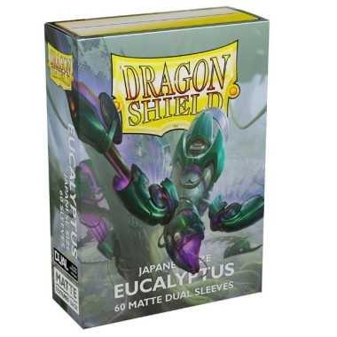 Dragon Shield 60 Eucalyptus Matte Dual Sleeves Japanese Size