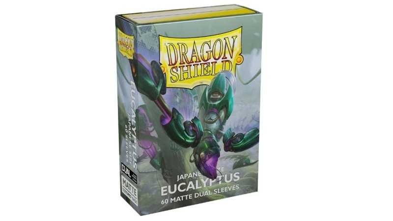 Dragon Shield 60 Eucalyptus Matte Dual Sleeves Japanese Size