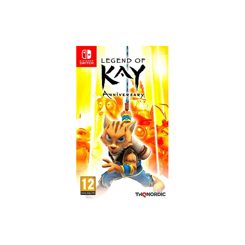 Cover Frontale Legend of Kay - Anniversary Nintendo Switch