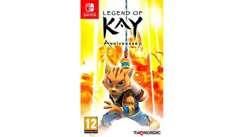 Cover Frontale Legend of Kay - Anniversary Nintendo Switch