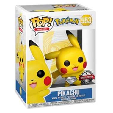 Funko Pop! Pokémon: Pikachu (553)(Special Edition/Diamond Collection)