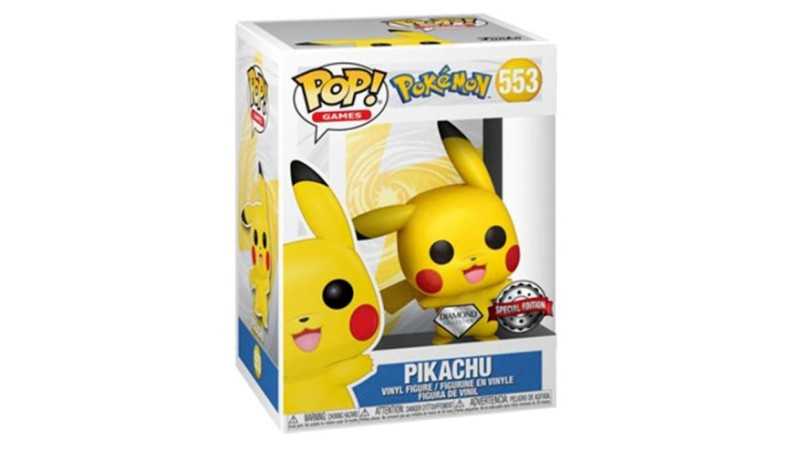 Funko Pop! Pokémon: Pikachu (553)(Special Edition/Diamond Collection)