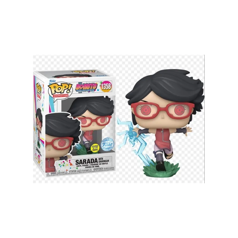 Funko Pop! Boruto: Naruto Next Generations: Sarada with Sharingan (1358)(Special Edition/Glows in the Dark)